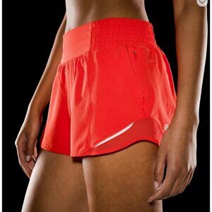 Lululemon/Hotty hot HR Short 2.5 lined/Color Hot Heat/NWT